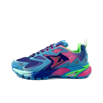 LOUIS VUITTON Lv Runner Tatic Sneakers 'Blue Pink Green'