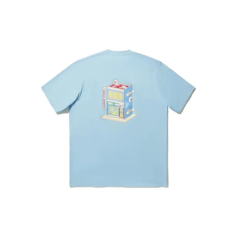 LiNing T Shirts Unisex Sky Blue-1