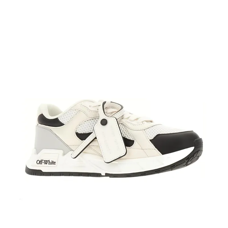 OFF WHITE Kick Off Leather Sneakers Women's-2