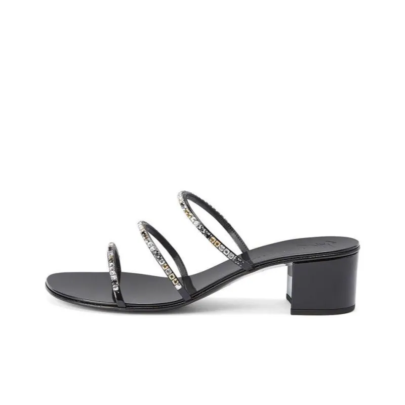 Giuseppe Zanotti Dark Colorful 40mm Embellished Sandals Women's-0
