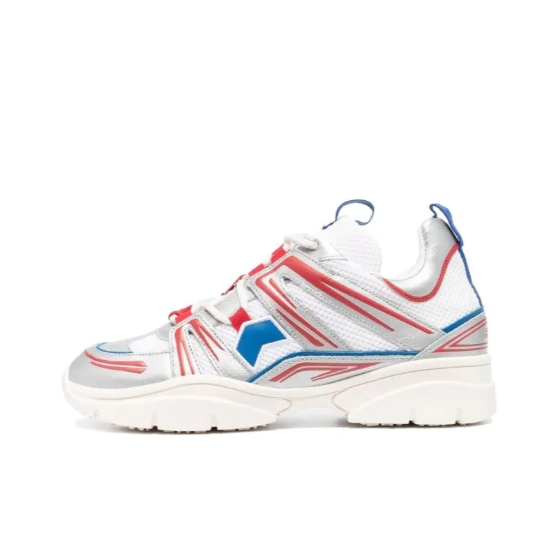 ISABEL MARANT Kindsay Panelled Sneakers-0
