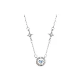 Beating Heart Necklace (Blue Diamond)