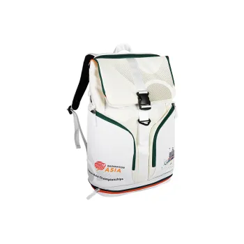 VICTOR Badminton Racket Bags 3 Pack Sporty Style Backpack White Unisex Independent Shoe Compartment