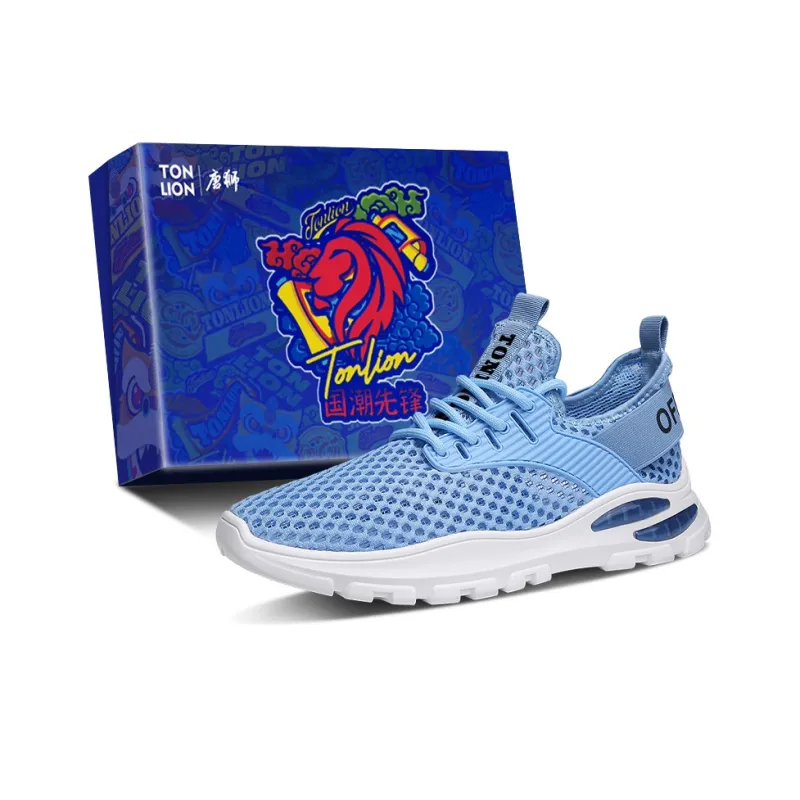 Tonlion Cushioning, Slip Resistant, Abrasion Resistant, Breathable, Quick Dry, Lightweight Low Top Running Shoes Men's-8