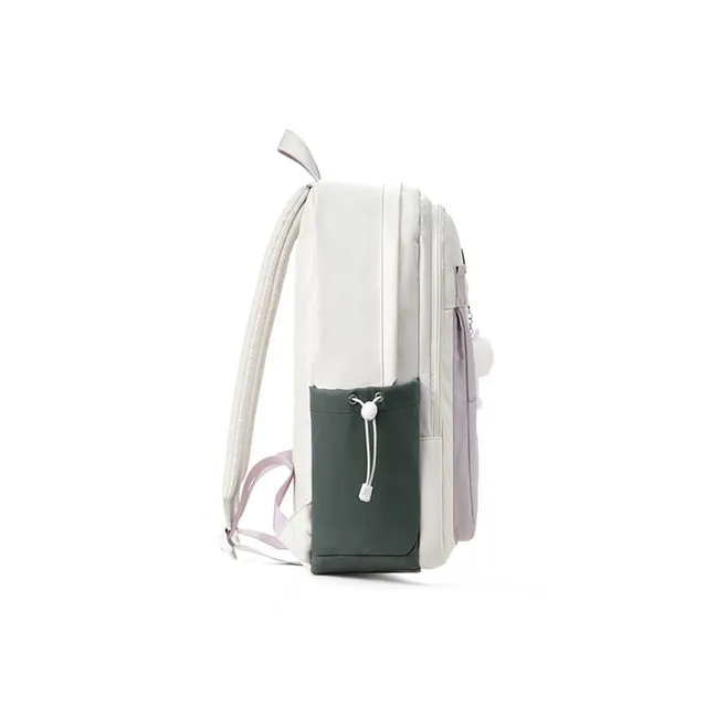 MR.ACE HOMME Polyester Backpack Regular Unisex Deep Sea Green/Chocolate Gray/Misty Purple Gray/Sweet Cool Black-15