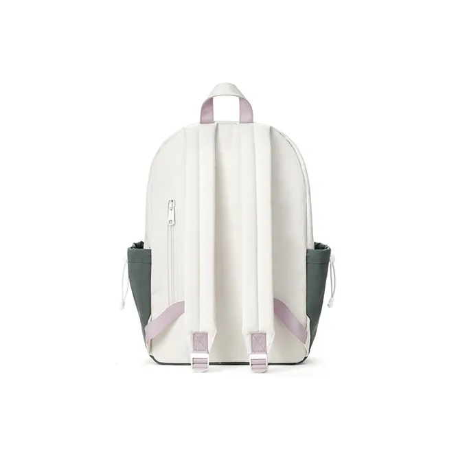 MR.ACE HOMME Polyester Backpack Regular Unisex Deep Sea Green/Chocolate Gray/Misty Purple Gray/Sweet Cool Black-16