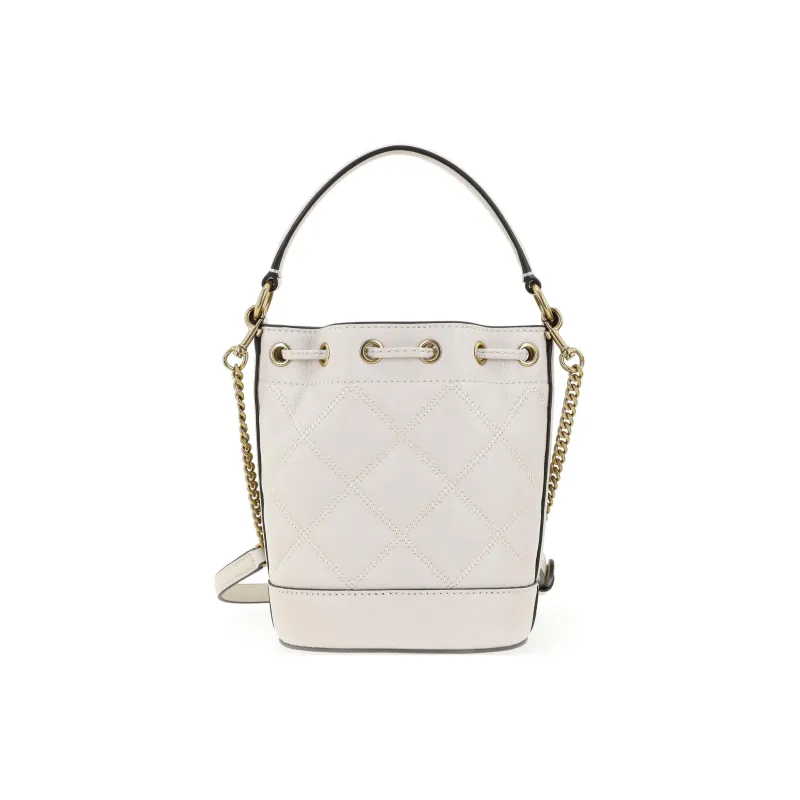 TORY BURCH TB Willa Leather Bucket Bags Shoulder Bag Crossbody Bag Handbag Mini Women's White-2