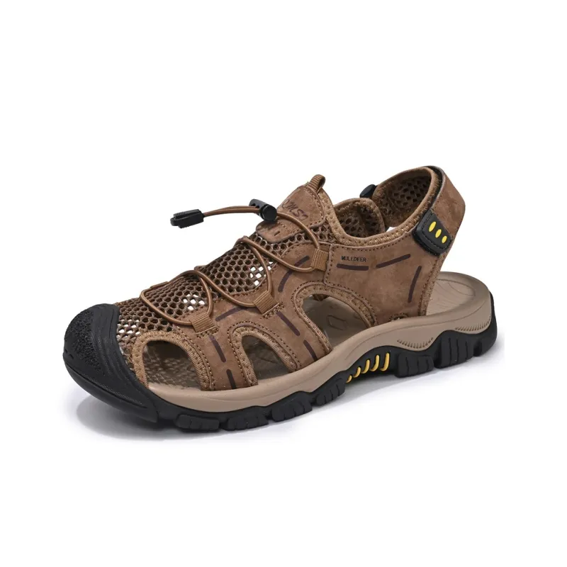 Black tailed Deer Muledeer Beach Sandals Men's-7