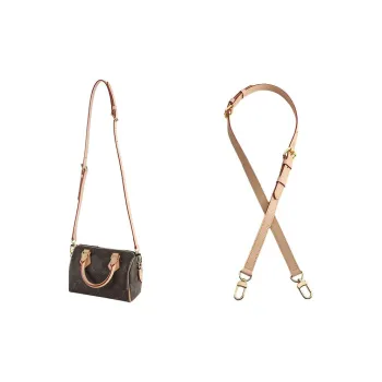 Luxury Care Artisan Workshop Vegetable Tanned Leather Cow Leather Bag Accessory Bag Strap Women's Khaki