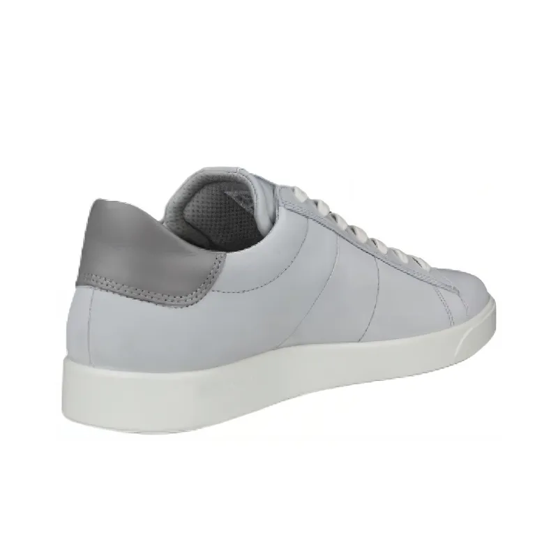 Ecco Low Top Skateboard Shoes Men's Gray-2