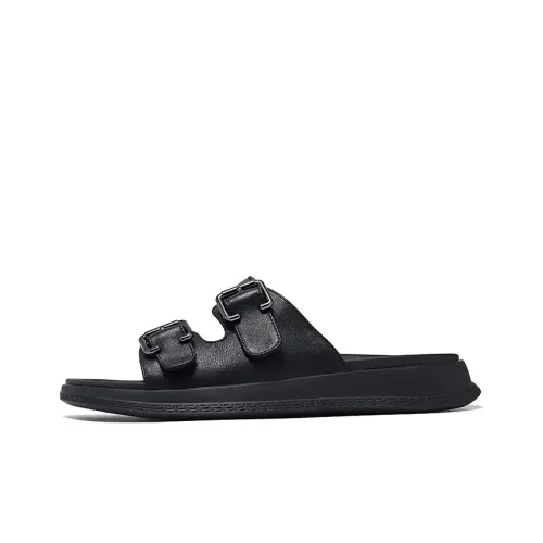 V ZERO FIVE Slide Slippers Flat Men's Black