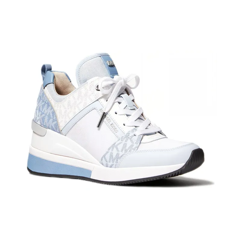 MICHAEL KORS Georgie Sports Casual Shoes Women's White Blue-2