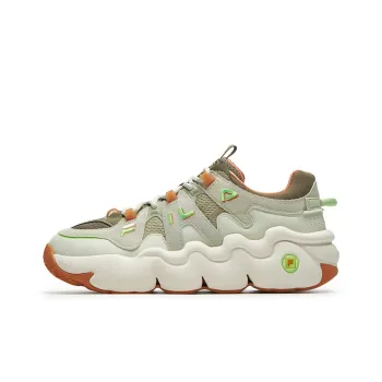 FILA Barricade Low Sneakers 'Green White Orange'