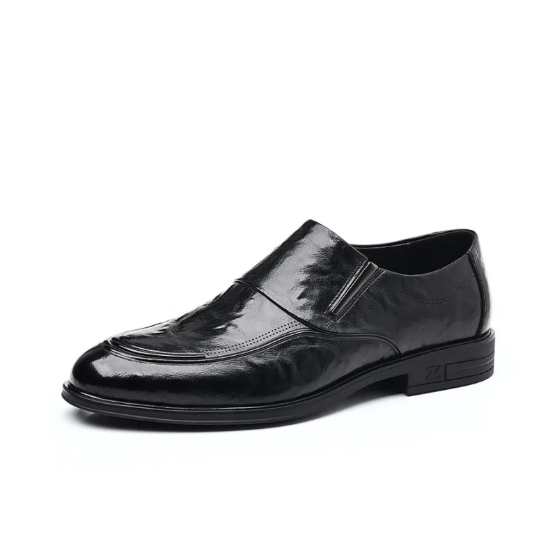 Product B Dress Shoes Men Low Top Brown/Black-2