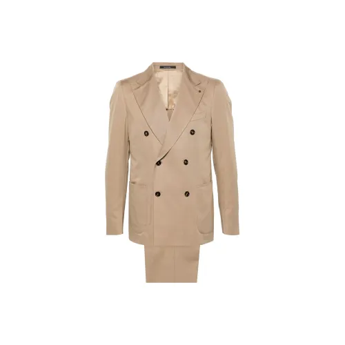 Tagliatore Double-breasted Cotton Blend Suit