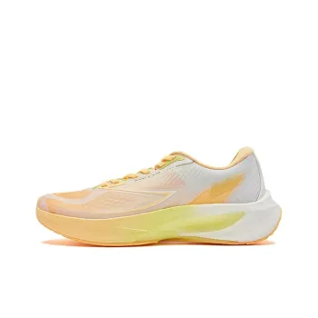 QIAODAN Flying Shadow 4.0 Slip Resistant Low Top Running Shoes Men's Orange Green