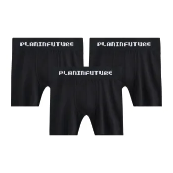 PLAN IN Underpants Men's Combo Set Black White Gray