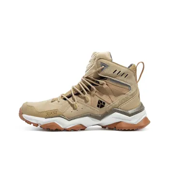 RAX Water-Resistant High-Top Hiking Shoes Men's Khaki