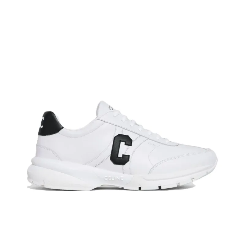 CELINE CR 02 Low Optic White Black Women's-1