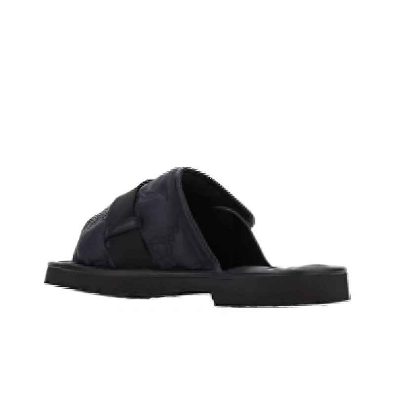 GUCCI Slide Slippers Men's Black-4