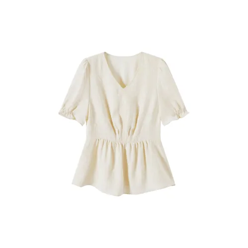 FINITY Chiffon Shirts Women's Off White