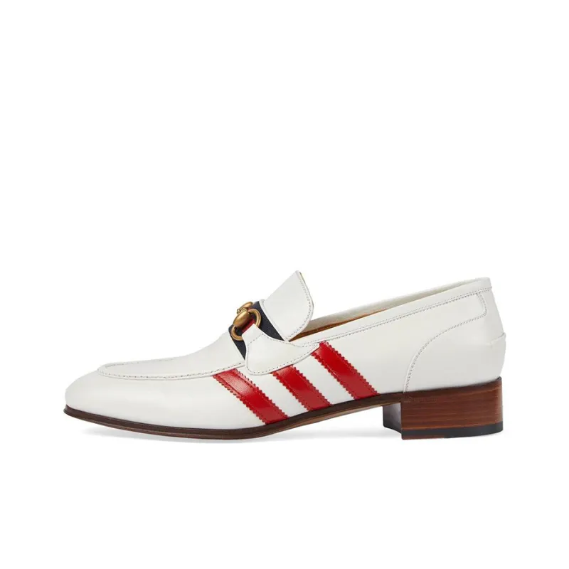 Adidas x GUCCI Loafers 3.5cm Men's White-0