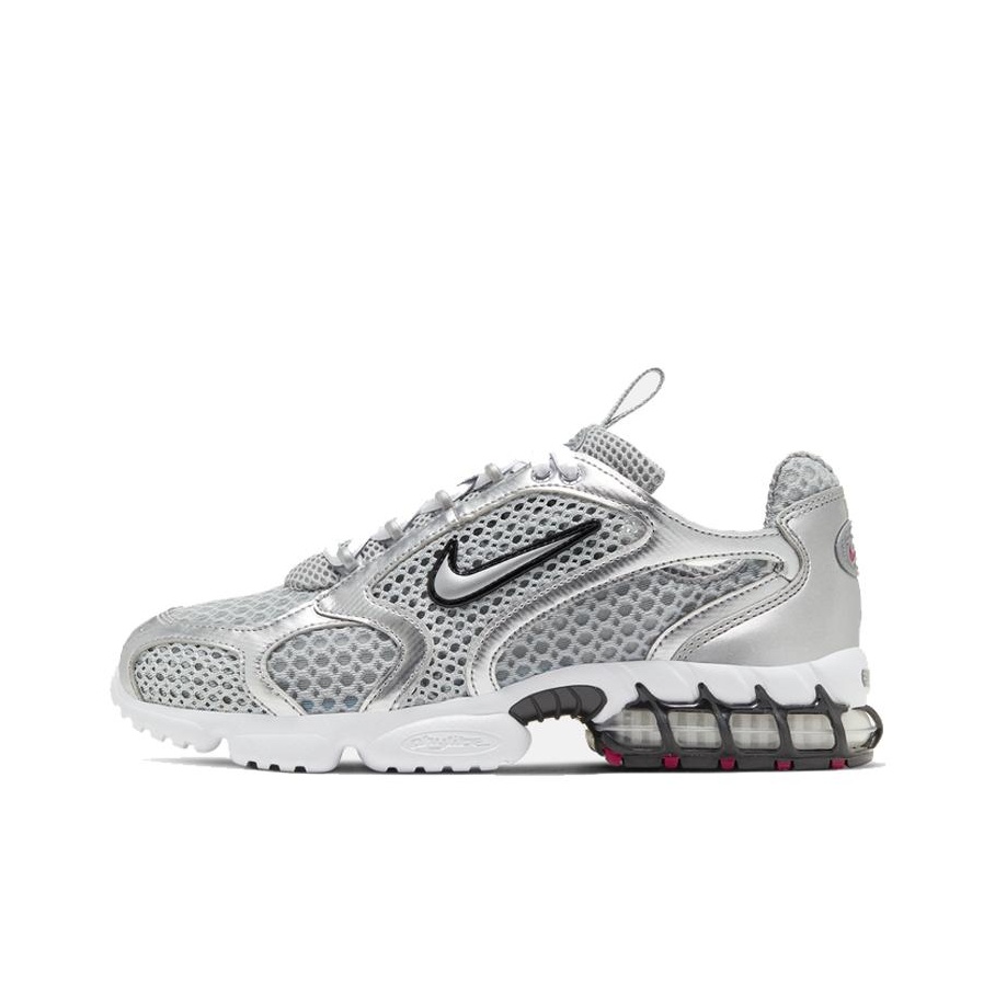 nike air zoom spiridon cage 2 stussy fossil women's