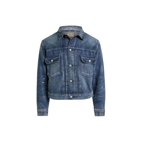 Polo Ralph Lauren Denim Jackets Men Indigo