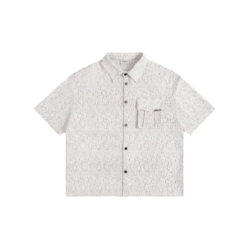 Atry Flower Body LOGO Series Shirts Unisex White-1
