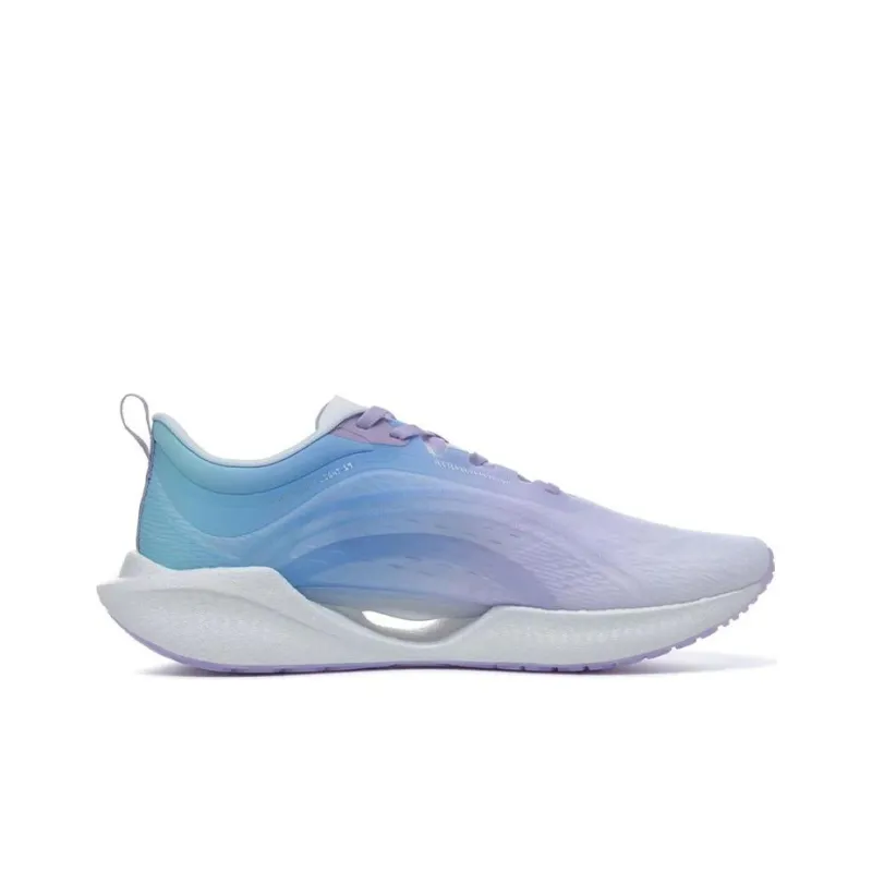 LiNing Super Light 19 Cushioning Anti Slip And Wear Resistant Low Top Running Shoes Men's Purple Blue-1