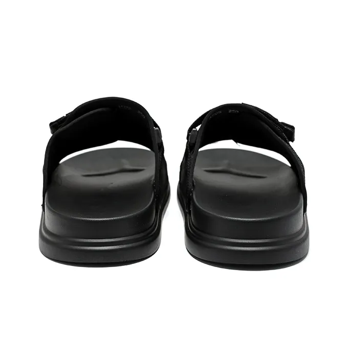 Chi Wolf Slide Slippers Unisex Black-4