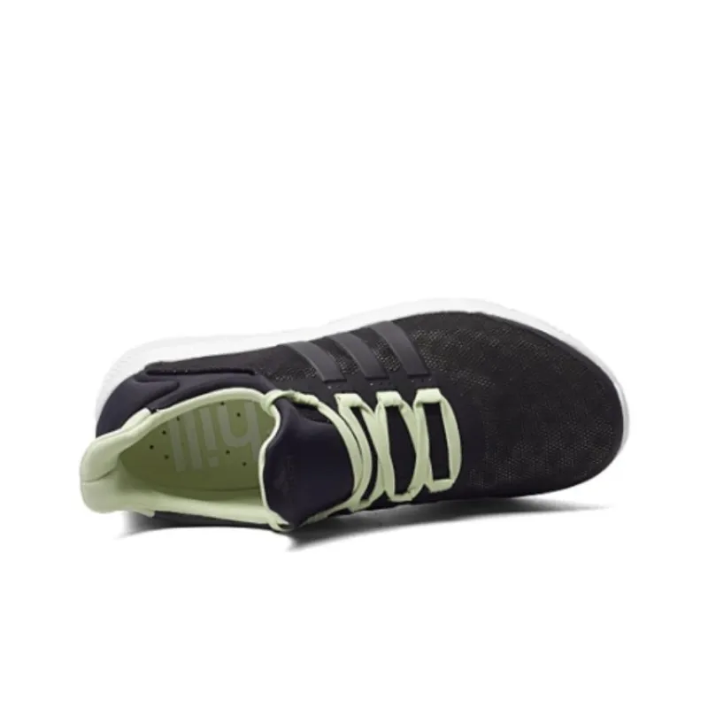Adidas Bounce Cushioning Wear Resistant Low Top Running Shoes Women's Black-3