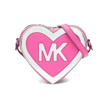 MICHAEL KORS Polyurethane Shoulder Bag Kids' Pink & Silver