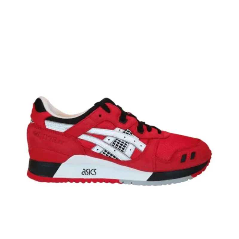 Asics Gel Lyte Iii Red White Black-1