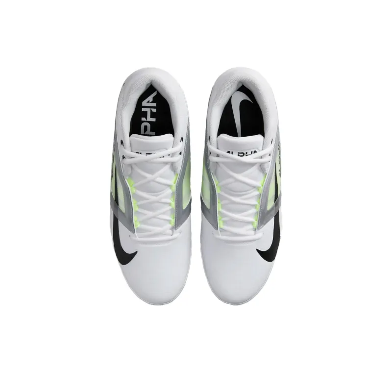 Nike Alpha Menace 4 Pro White Metallic Silver Photon Dust Black-3