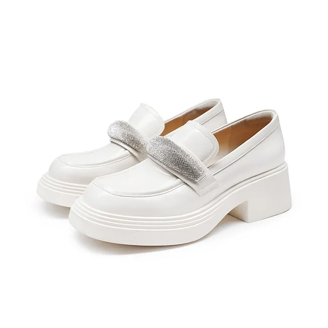 LESELE Loafers Women's Black/Beige-7