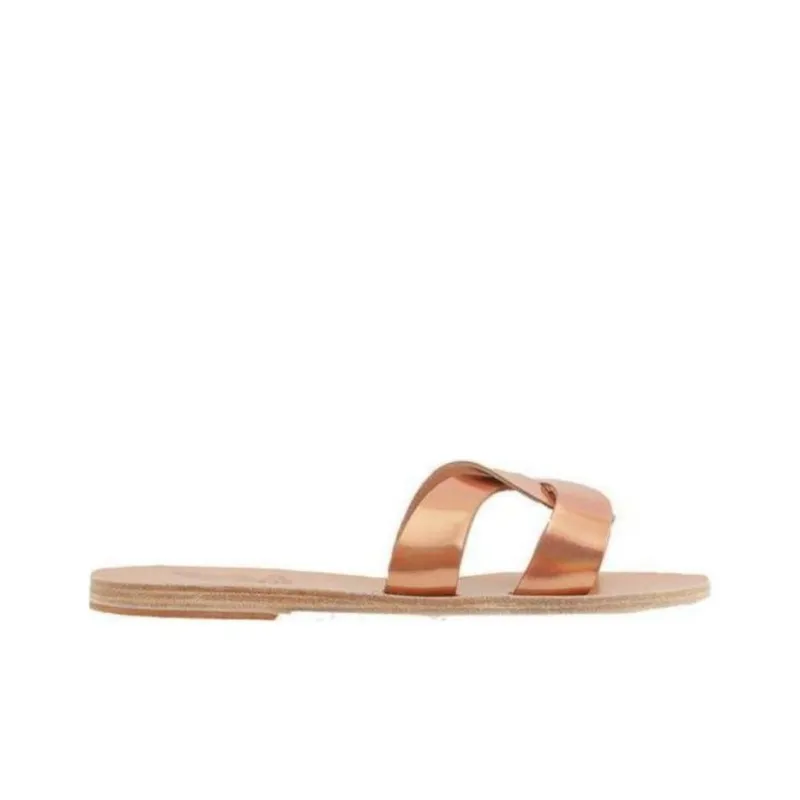 ANCIENT GREEK SANDALS Slide Slippers Women's Gold-1