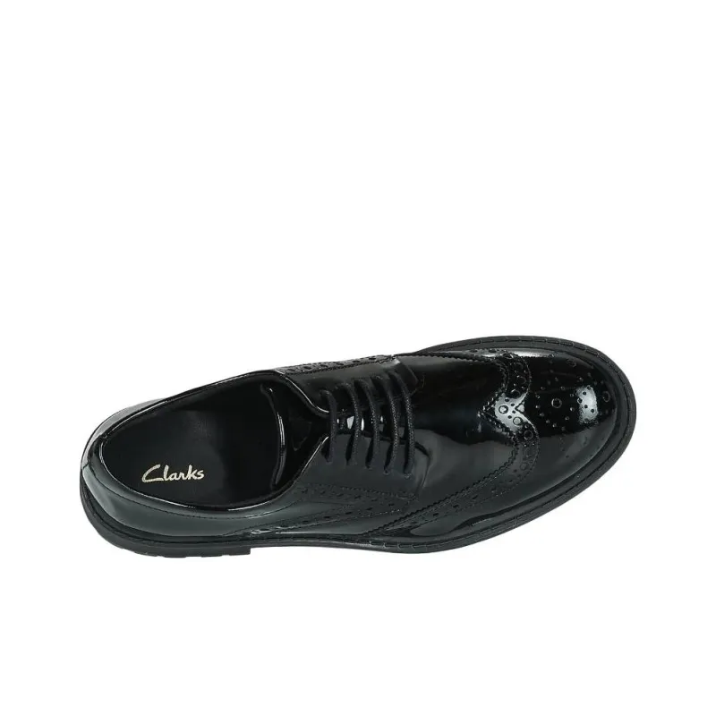 Clarks Dress Shoes Women's Black-5