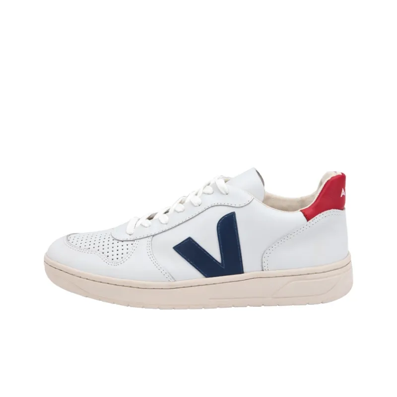 VEJA V 10 Leather White Nautico Pekin-0