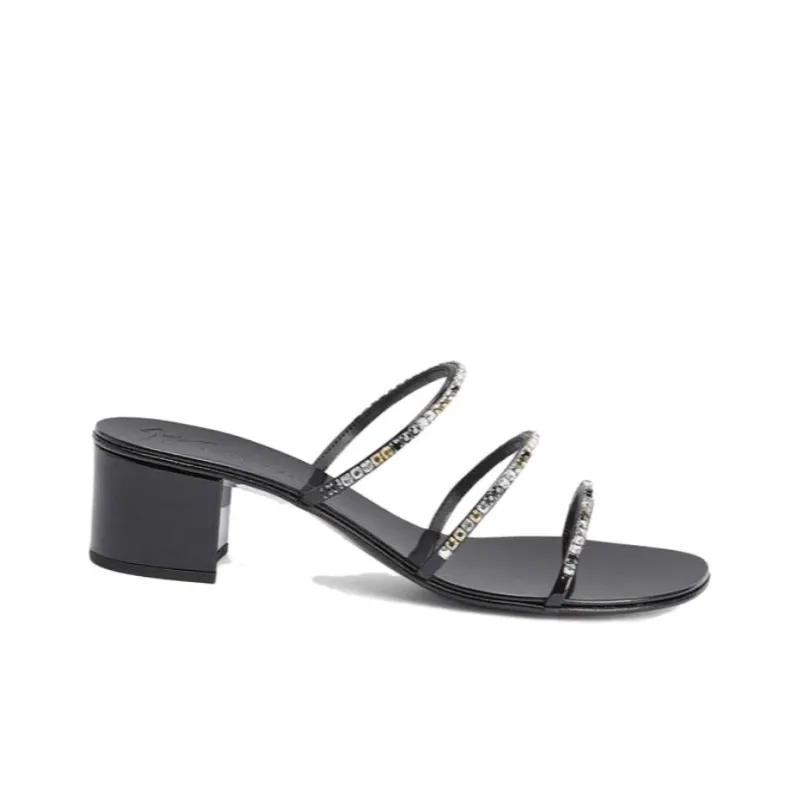 Giuseppe Zanotti Dark Colorful 40mm Embellished Sandals Women's-1