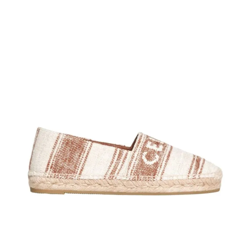 CELINE Casual Single Shoes Women's Beige-1
