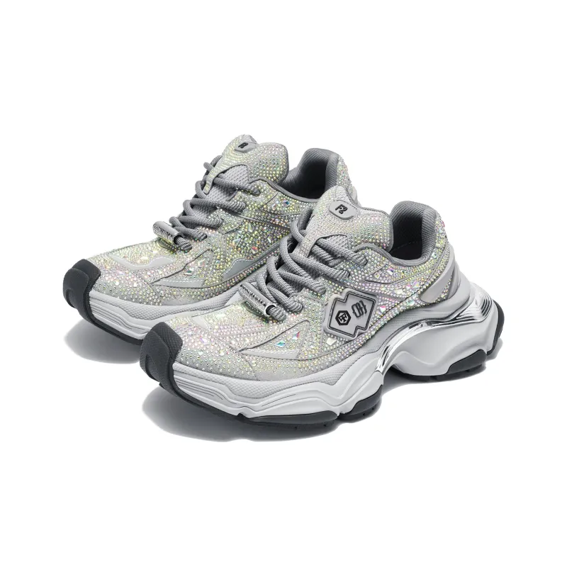 FERNANDA FRANKLIN Hidden Dragon Yao Cushioning Breathable Coverage Height Increasing Low-Top Chunky Sneakers Unisex-1