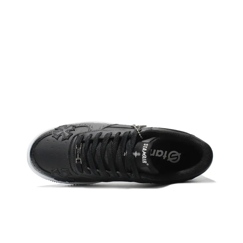 STANAIR Four-Leaf Clover Cross Wear-Resistant Breathable And Balanced Low-Top Skateboard Shoes Unisex-9
