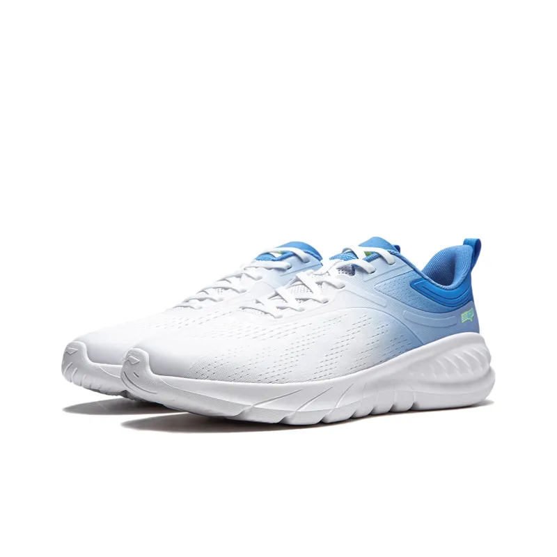 LiNing Eazgo Flex V2 Low Top Running Shoes Men's White Blue-3