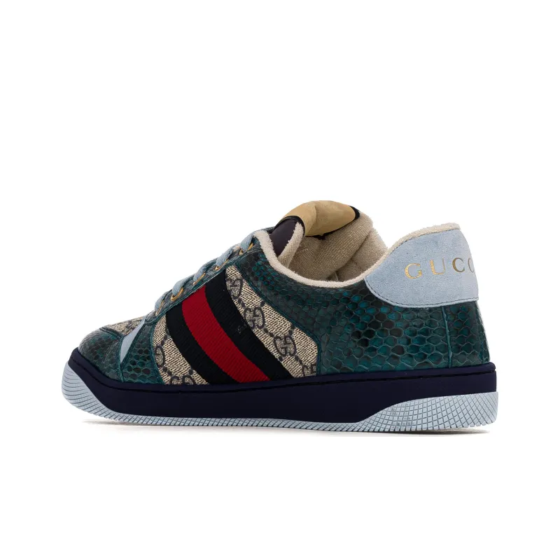 GUCCI Screener Sneakers Blue-1