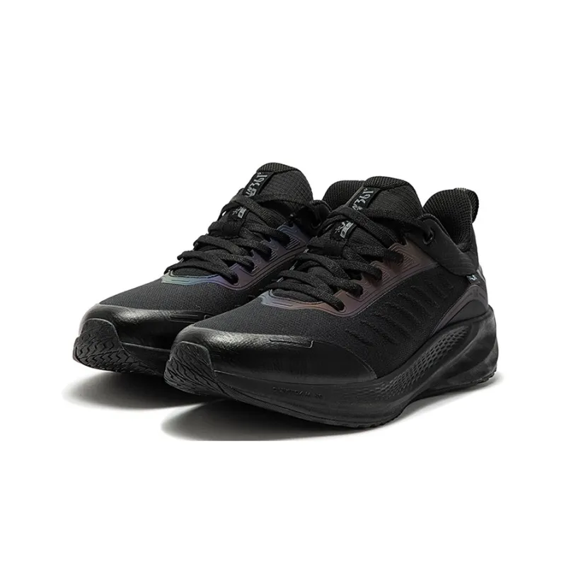 361° Rain Block 6.0 Anti Slip And Wear Resistant Warm Low Top Running Shoes Men's Obsidian Black-2