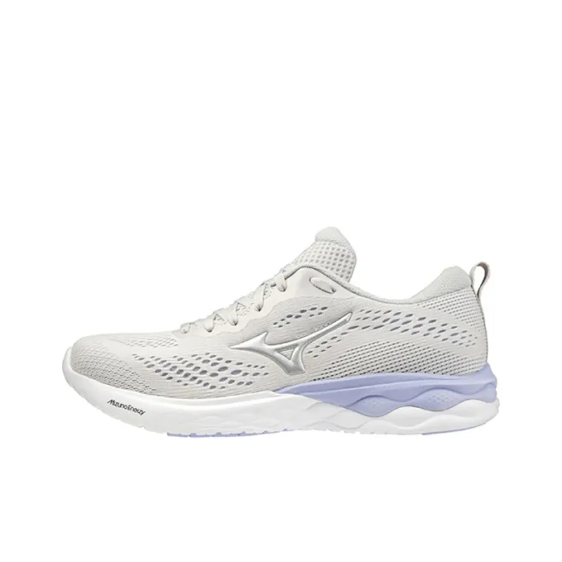 Mizuno Women's Wave Revolt 2 Wide 'Grey Purple' Women's-0
