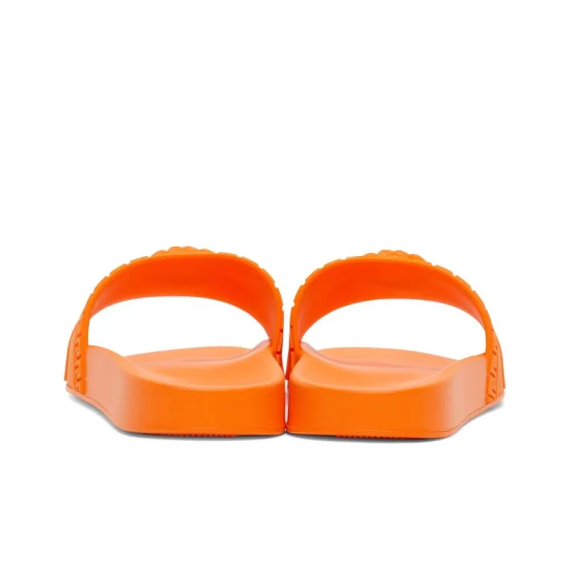 VERSACE Palazzo Medusa Pool Slide 'Tangerine'-3