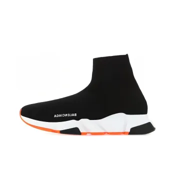 Balenciaga Speed Trainer Black White Orange