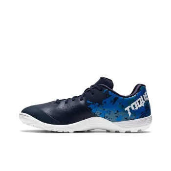 Asics Toque 7 TF Rubber Broken Studs Firm Ground Artificial Ground Slip-Resistant Soccer Shoes Unisex Black